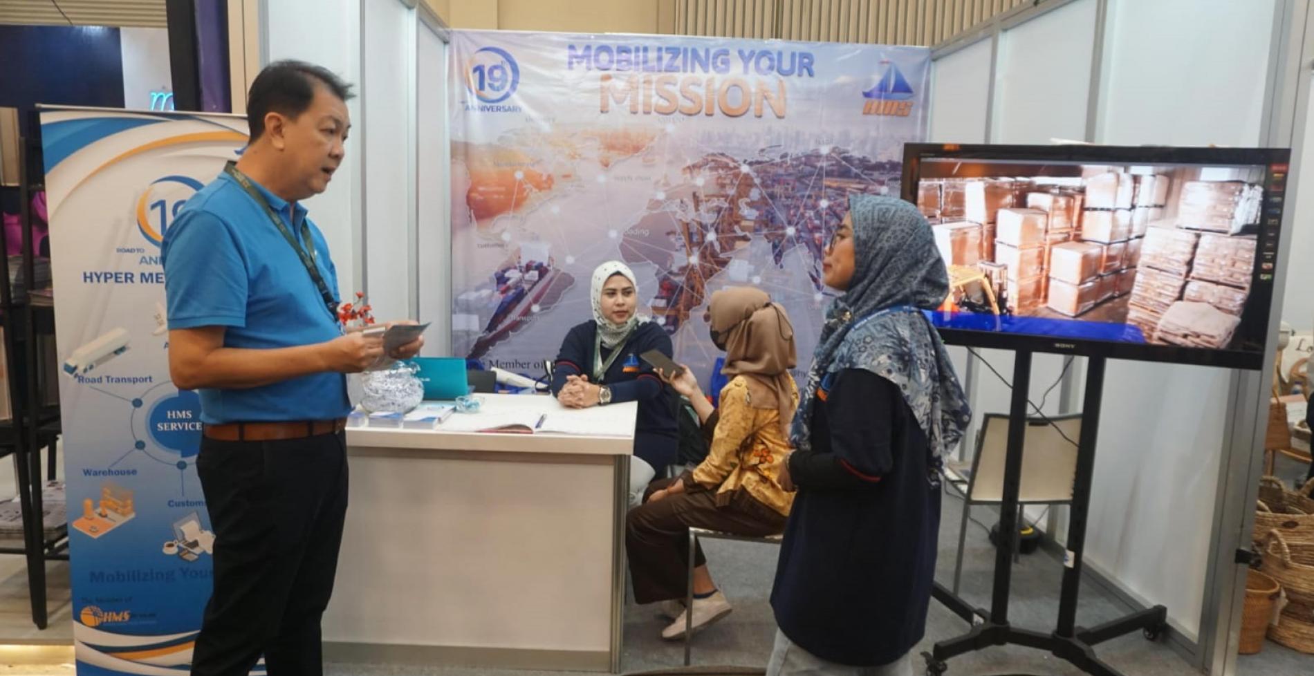 Hyper Mega Shipping Ikut Serta di IFFINA Meubel Design Expo 2023, Siap Membawa Produk Buatan Lokal Indonesia ke luar negeri
