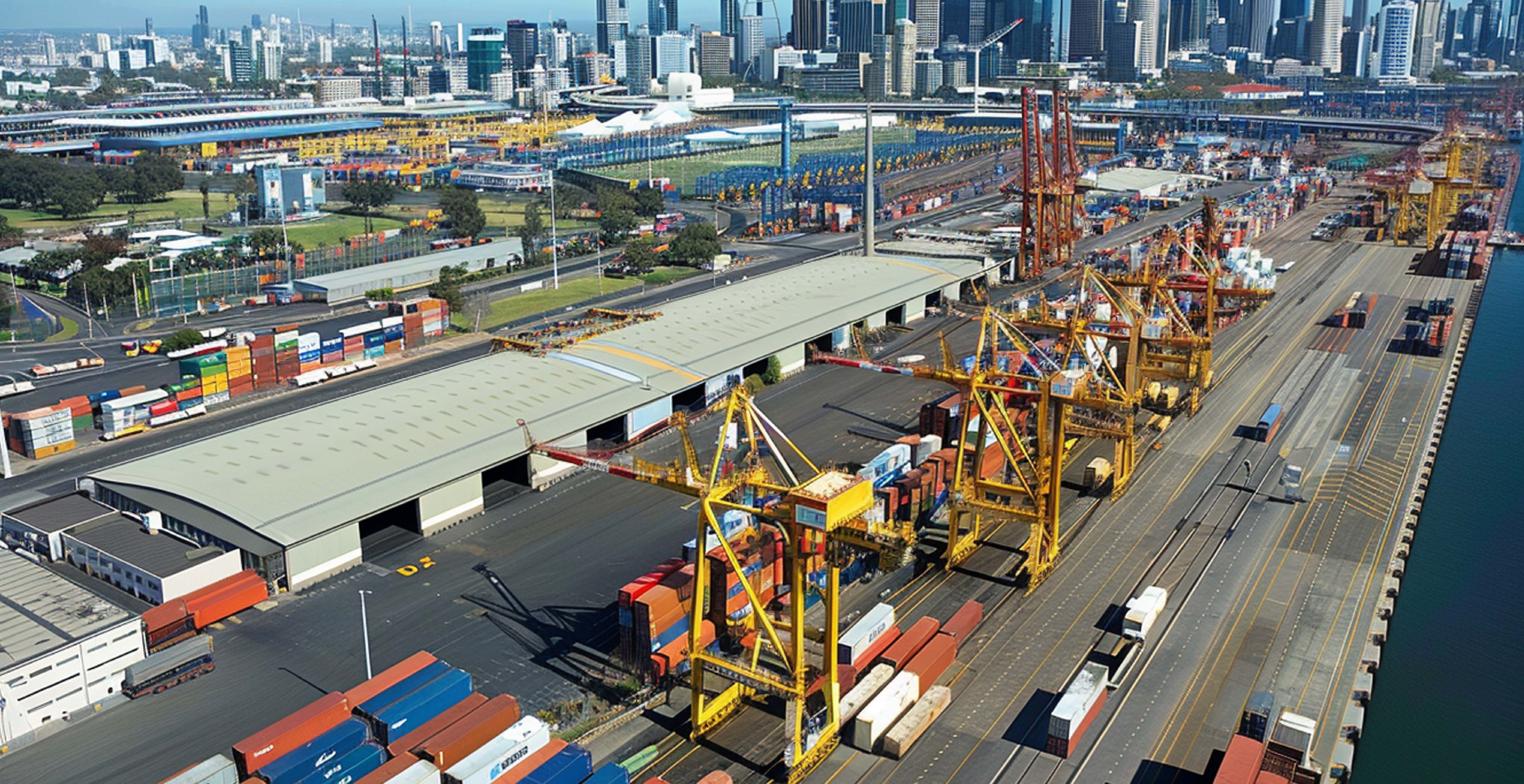 port of container