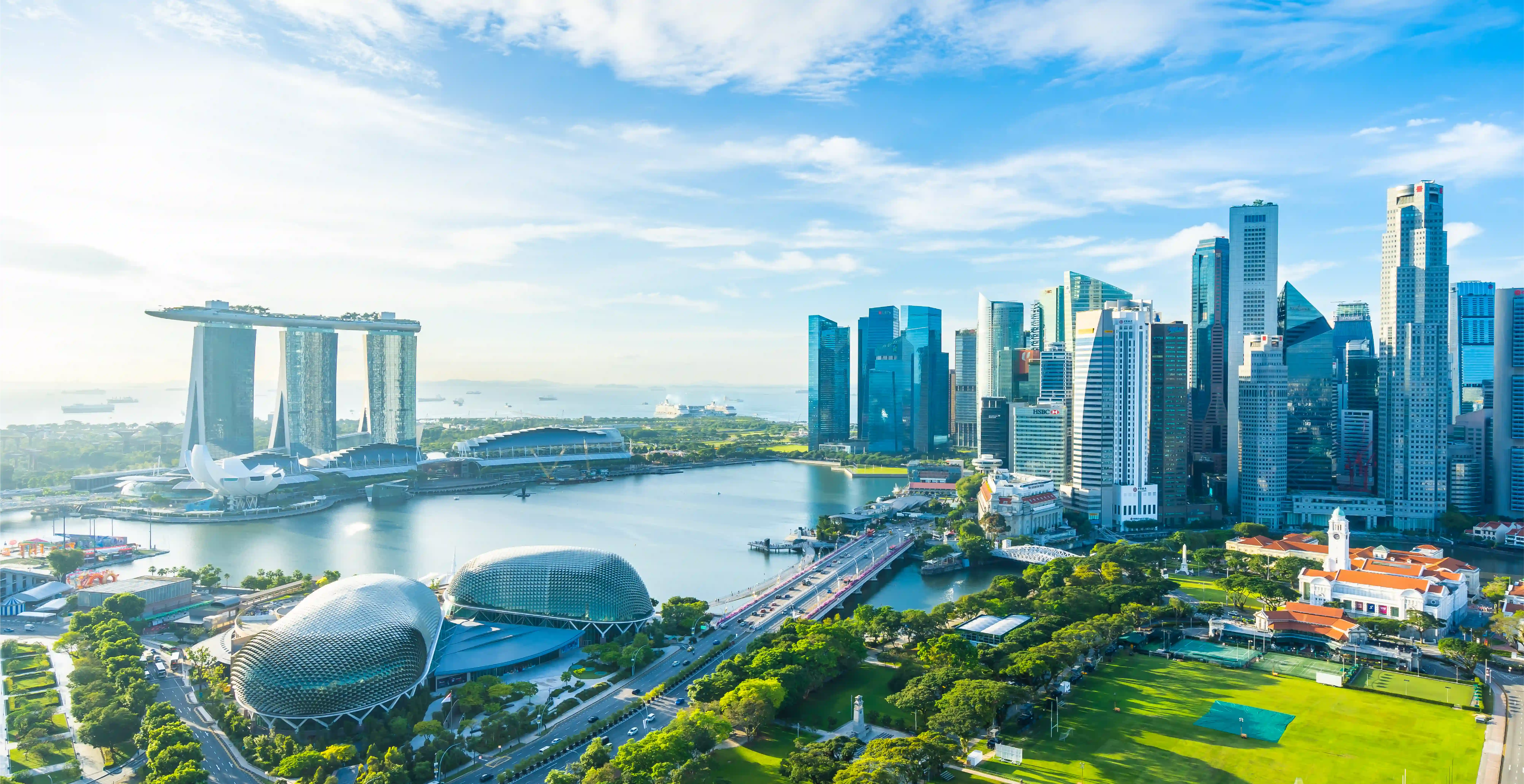 Singapore city view